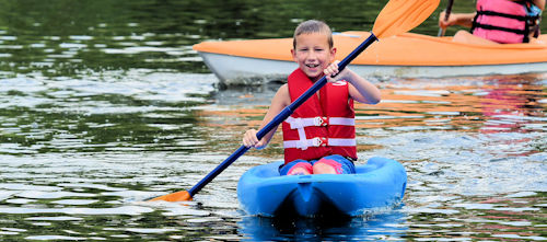 kayaking